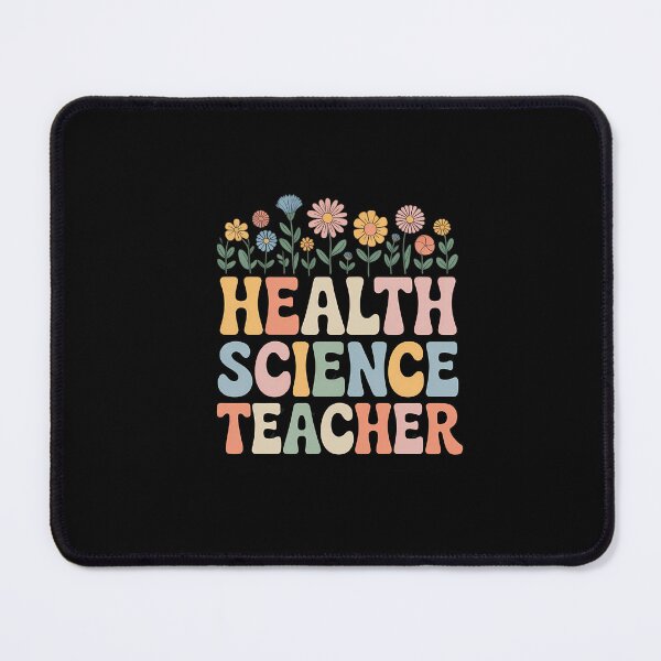 Item preview, Health Science Teacher Wildflower Groovy Daisy Teacher designed and sold by EllenJast.