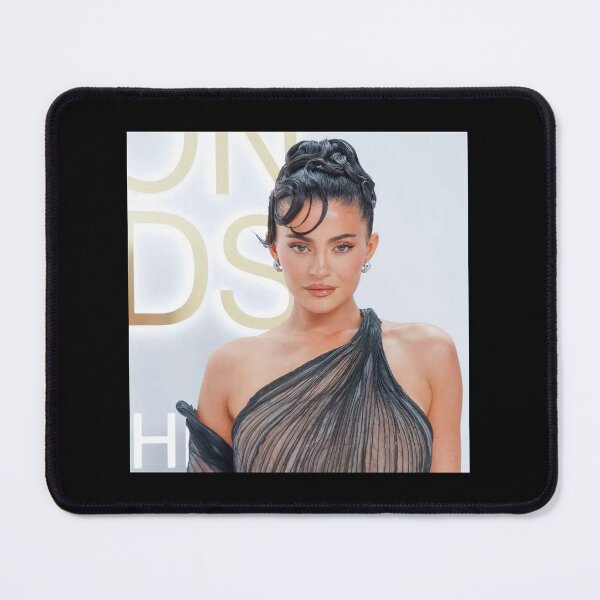 Item preview, Kylie Jenner Avant-Garde Wet Look Fashion Portrait designed and sold by AidanToma.