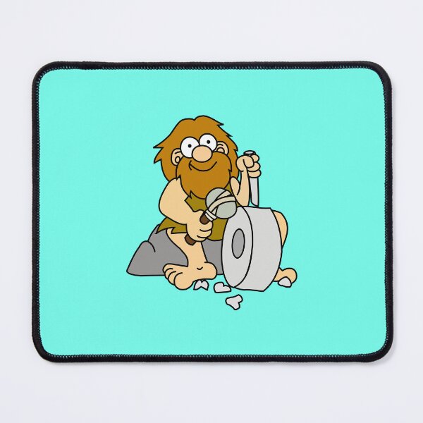 Item preview, Cartoon Caveman Stone Carving Illustration – Funny Prehistoric Character Vector Art designed and sold by Fashion Empire.