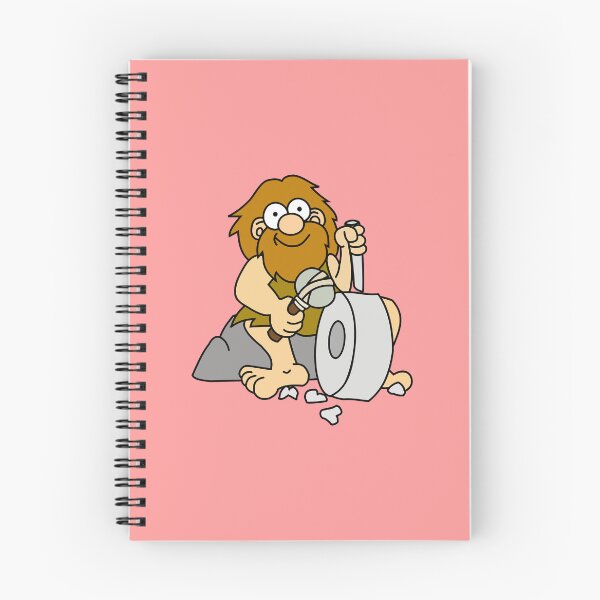 Item preview, Cartoon Caveman Stone Carving Illustration – Funny Prehistoric Character Vector Art designed and sold by Fashion Empire.