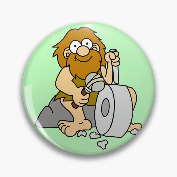 Item preview, Cartoon Caveman Stone Carving Illustration – Funny Prehistoric Character Vector Art designed and sold by Fashion Empire.