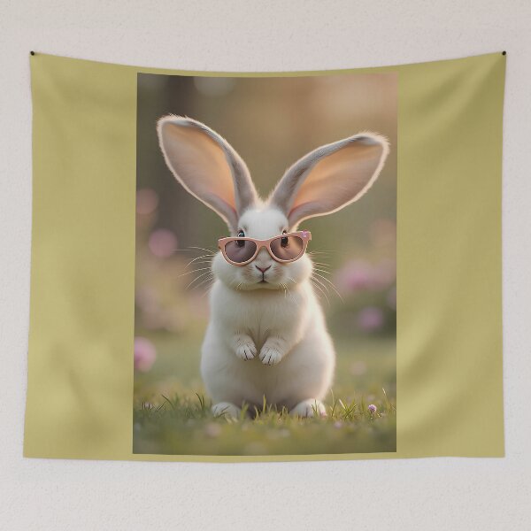 Item preview, Funny bunny rabbit designed and sold by Purely Drafted.