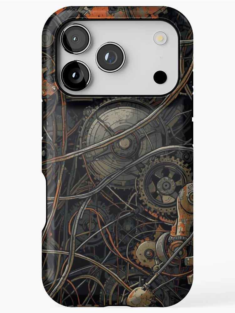 Thumbnail 1 of 4, iPhone Case, Rustbound Machine designed and sold by The Rust Lab.