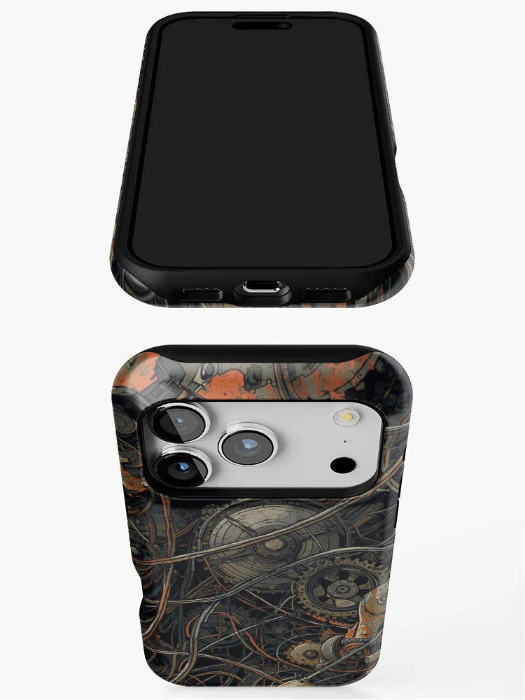 Thumbnail 3 of 4, iPhone Case, Rustbound Machine designed and sold by The Rust Lab.