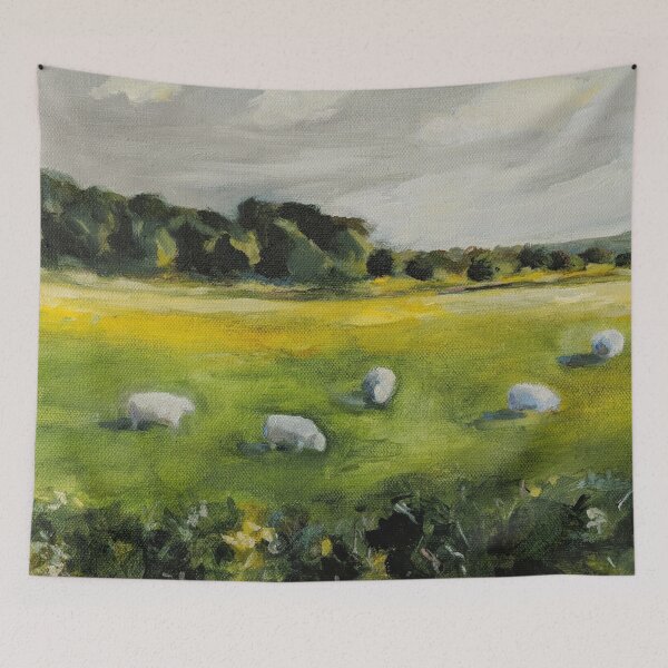 Item preview, Sheep in Irish Meadow designed and sold by Claire Whitehead.