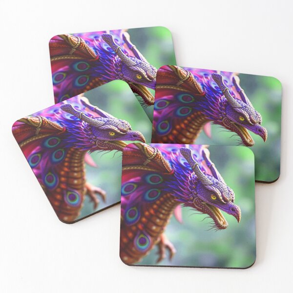 Item preview, Hunting Phoenix Dragon, Ruby Winged Adult designed and sold by Oceandiana.