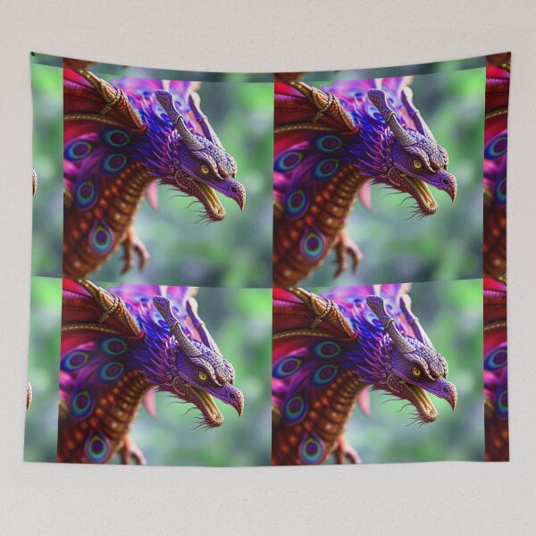 Item preview, Hunting Phoenix Dragon, Ruby Winged Adult designed and sold by Oceandiana.