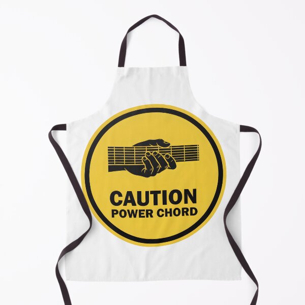 Item preview, Retro Caution Power Chord Warning Sign designed and sold by homydesign.