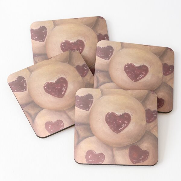 Item preview, Jam cookies gouache painting designed and sold by June Clancy.