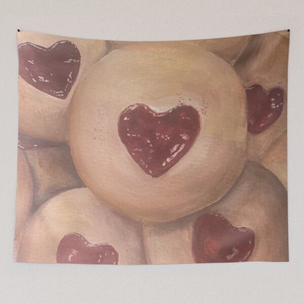 Item preview, Jam cookies gouache painting designed and sold by June Clancy.