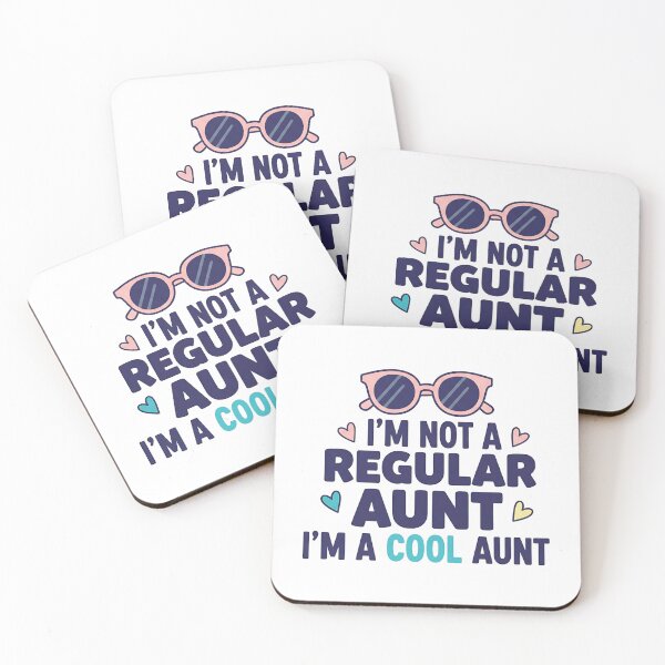 Item preview, Funny Cool Aunt Shirt – Not a Regular Aunt Quote Gift designed and sold by Muzgle.
