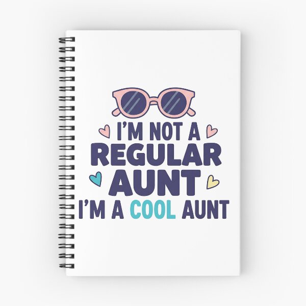 Item preview, Funny Cool Aunt Shirt – Not a Regular Aunt Quote Gift designed and sold by Muzgle.
