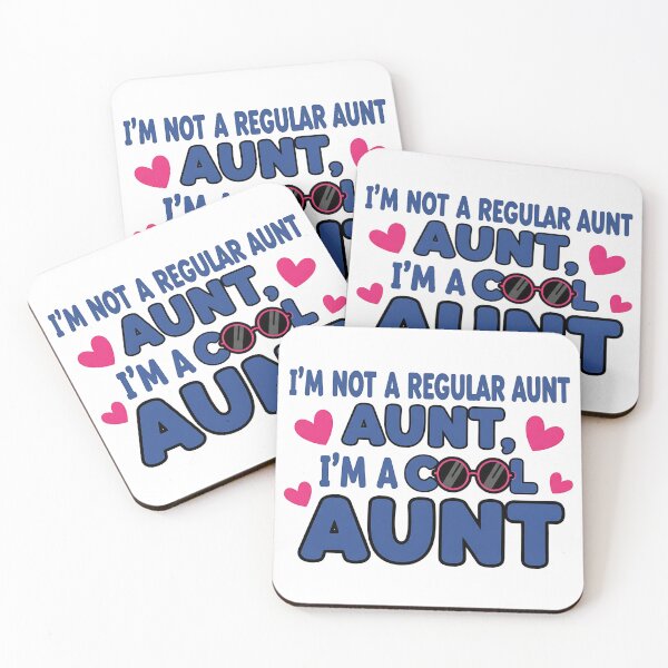 Item preview, Funny Cool Aunt Shirt – Not a Regular Aunt Quote Gift designed and sold by Muzgle.