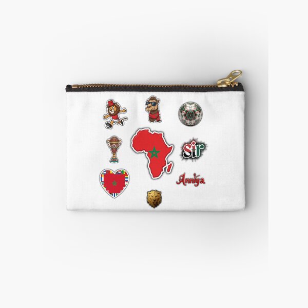 Item preview, Ultimate Morocco Football Fan Sticker Pack - Atlas Lions & Culture Collection designed and sold by ​VibeCanvas Studio.