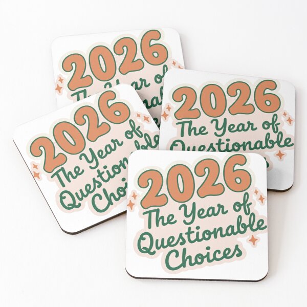 Item preview, 2026 The Year of Questionable Choices Funny New Year designed and sold by BlissHalo.