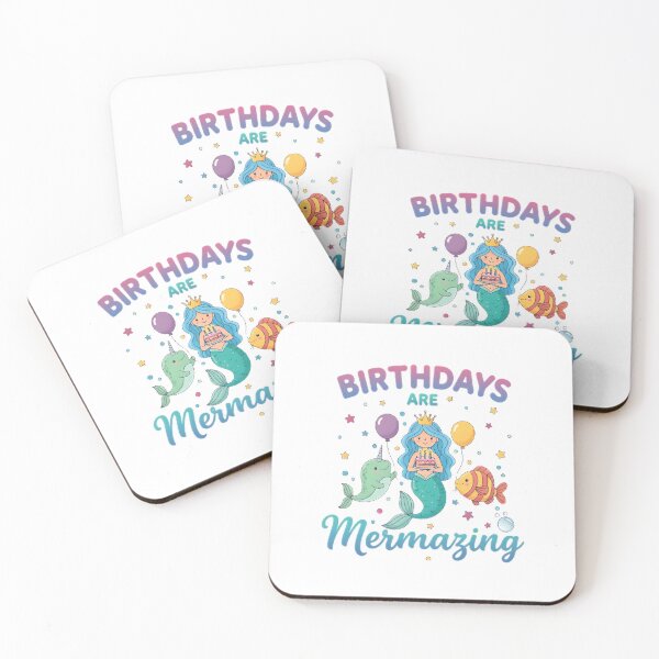 Item preview, Mermazing Birthday Mermaid designed and sold by Mainuld1923.