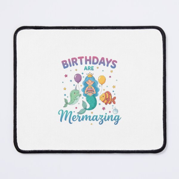 Item preview, Mermazing Birthday Mermaid designed and sold by Mainuld1923.