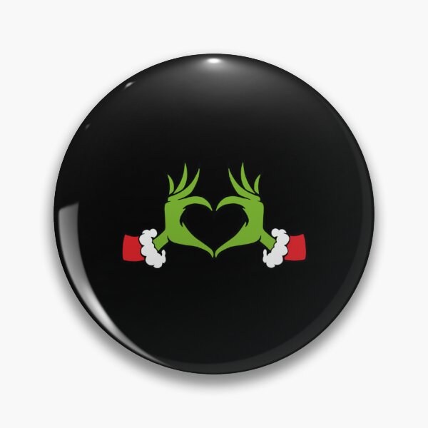 Item preview, Grinch Heart Hand Grinch The Grinch Grinchmas Grinch love Sticker designed and sold by enamalbjerdekx.