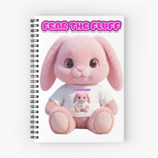 Item preview, Fear The Fluff - Funny Pink Bunny designed and sold by PloySaiY.