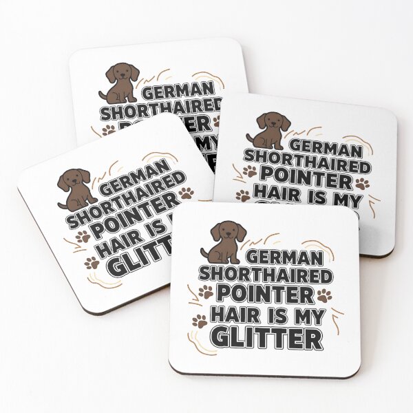 Item preview, German Shorthaired Pointer Funny Shirt – Dog Hair Is My Glitter designed and sold by Muzgle.