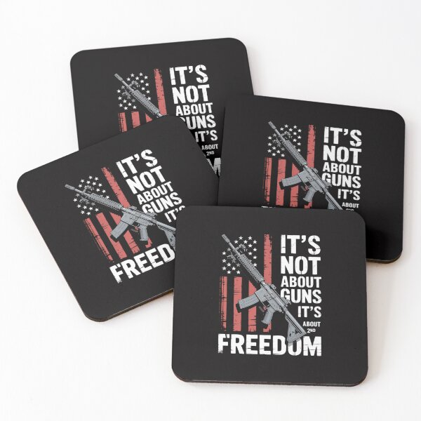 Item preview, It' Not About Guns Its About Freedom - Pro-Gun 2nd amendment designed and sold by teltvitossuilea.