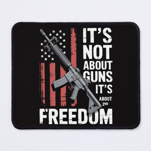 Item preview, It' Not About Guns Its About Freedom - Pro-Gun 2nd amendment designed and sold by teltvitossuilea.