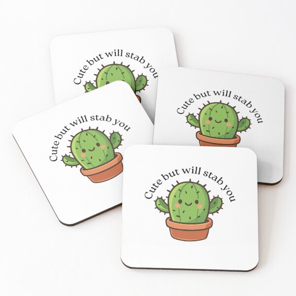 Item preview, Cute but sassy cactus designed and sold by Byte Sized Artworks.