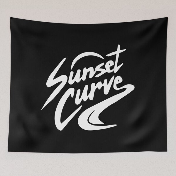 Item preview, Sunset Curve White Logo designed and sold by jesseniahxpr.