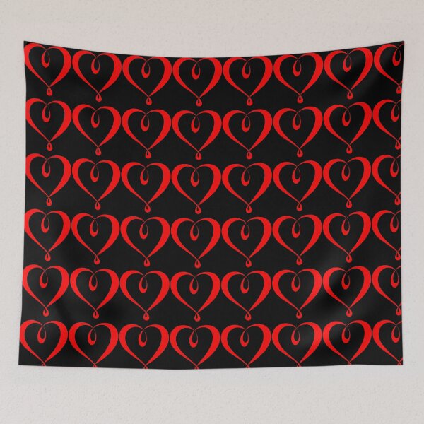 Item preview, Modern Line Heart Romantic Artwork designed and sold by BernoNickel.