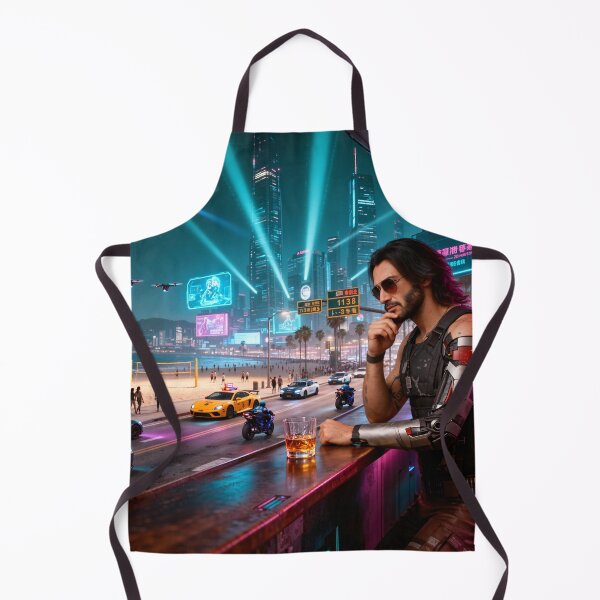 Item preview, Cyberpunk by the beach with Johnny designed and sold by aykiradesigns.