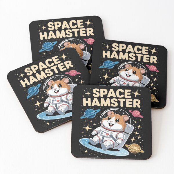 Item preview, Space Hamster Astronaut Hamster designed and sold by Slwankol.