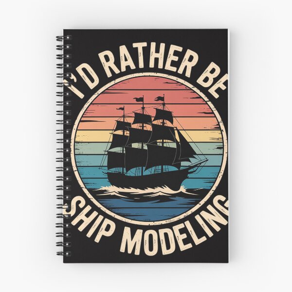 Item preview, I'd Rather Be Ship Modeling Ship Modeler Model Builder designed and sold by teltvitossuilea.