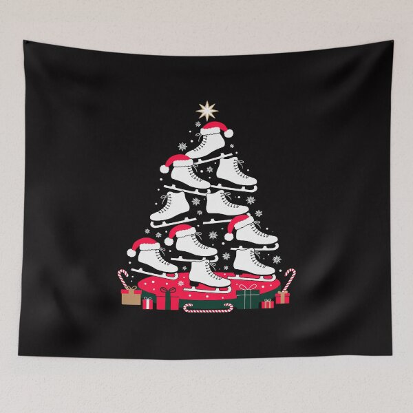 Item preview, Ice Skating Sports Xmas Lighting Ice Skating Christmas Tree designed and sold by teltvitossuilea.