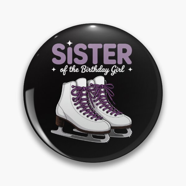 Item preview, Ice Skating Sister of the Birthday Girl Ice Skate Party designed and sold by teltvitossuilea.