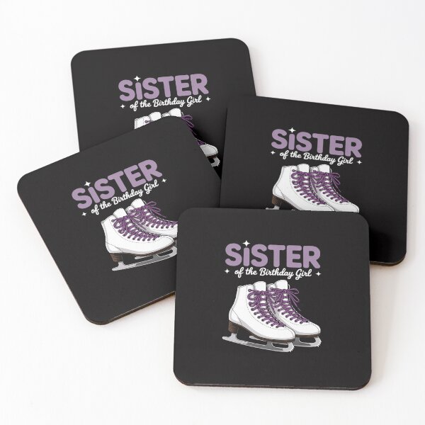 Item preview, Ice Skating Sister of the Birthday Girl Ice Skate Party designed and sold by teltvitossuilea.