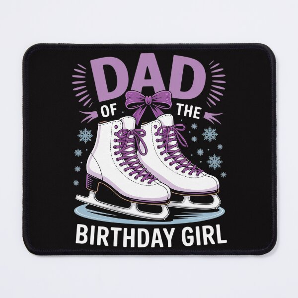 Item preview, Ice Skating Dad of the Birthday Girl Ice Skate Party designed and sold by teltvitossuilea.