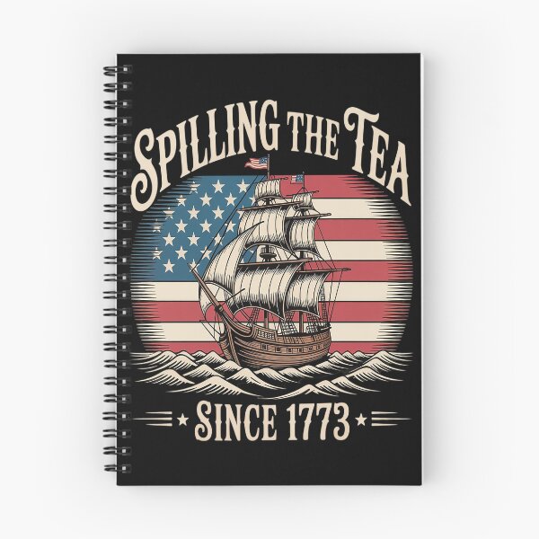 Item preview, Spilling The Tea Since 1773 designed and sold by Slwankol.