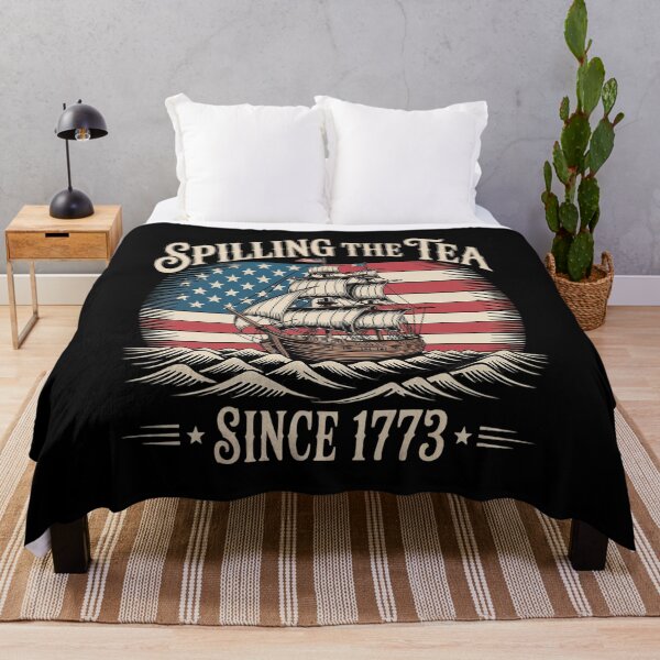 Item preview, Spilling The Tea Since 1773 designed and sold by Slwankol.