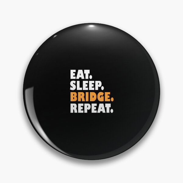 Item preview, Bridge Player Card Game Funny Eat Sleep Bridge Repeat designed and sold by desuyomoskov7.