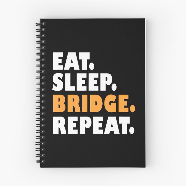 Item preview, Bridge Player Card Game Funny Eat Sleep Bridge Repeat designed and sold by desuyomoskov7.