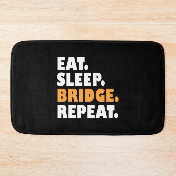 Item preview, Bridge Player Card Game Funny Eat Sleep Bridge Repeat designed and sold by desuyomoskov7.