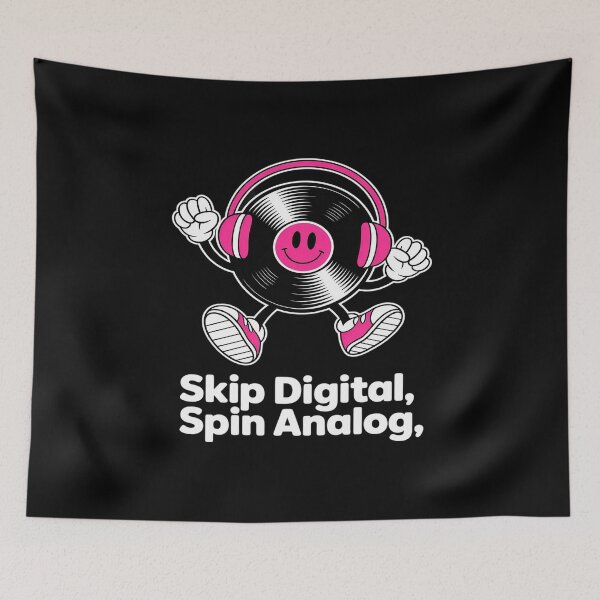 Item preview, Spin Analog Skip Digital Record, Vinyl Enthusiasts designed and sold by Slwankol.