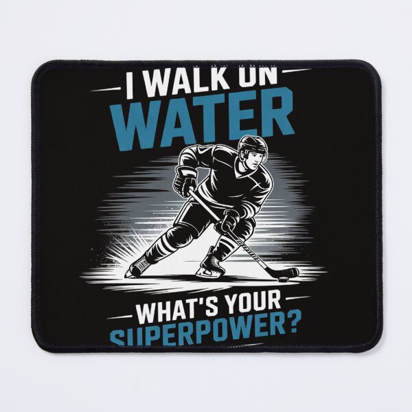 Item preview, I Walk on Water Ice Hockey Player Skating Men Women Youth designed and sold by chaeningplan.