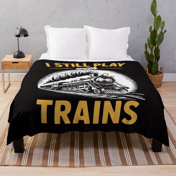 Item preview, I Still Play With Trains Train designed and sold by chaeningplan.