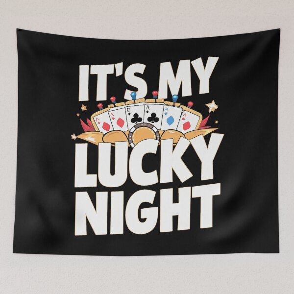 Item preview, Poker Player - It's My Lucky Night designed and sold by desuyomoskov7.