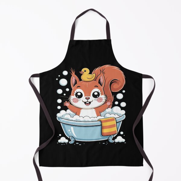 Item preview, Squirrel Baby Kawaii Cartoon Bubbles Bath Dog Lover designed and sold by Slwankol.
