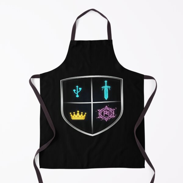 Item preview, Cyberpunk RPG Gamer Crest - Neon Digital Coat of Arms designed and sold by Dakson Design - Fantasy Art.