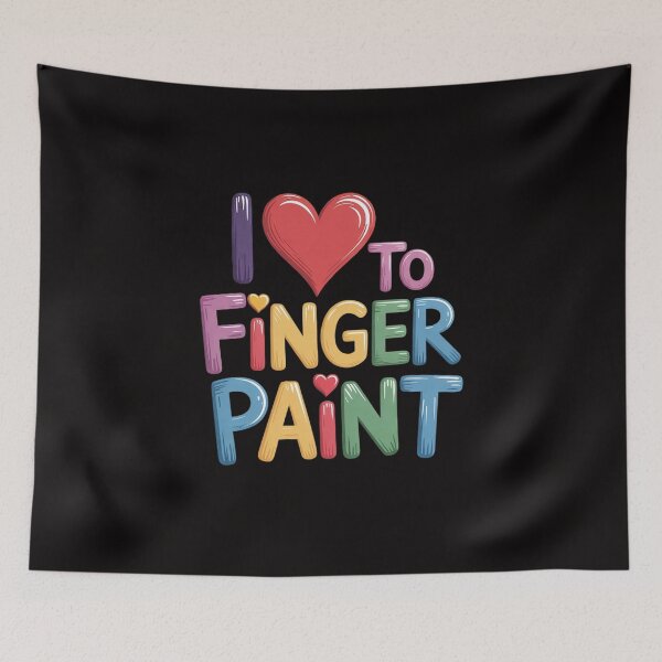 Item preview, I Love To Finger Paint - I Heart To Finger Paint I'm Paint designed and sold by chaeningplan.
