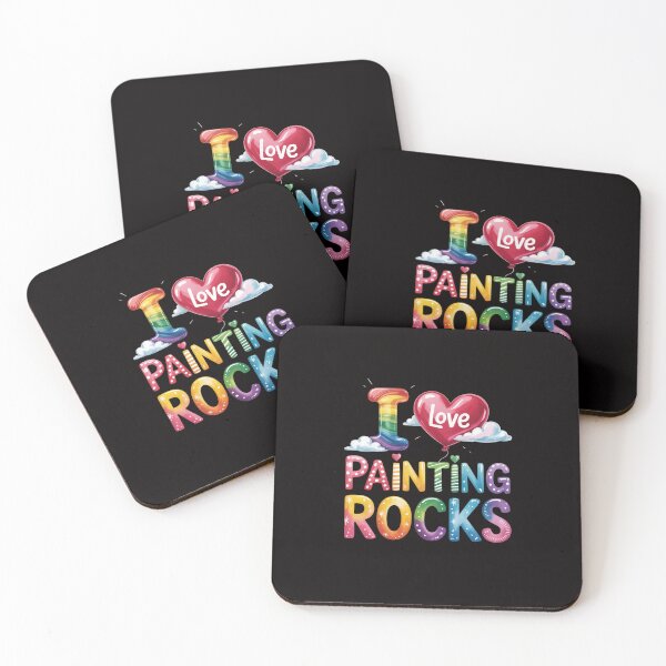 Item preview, I Love Rock Painting Rock Painter Artist designed and sold by chaeningplan.