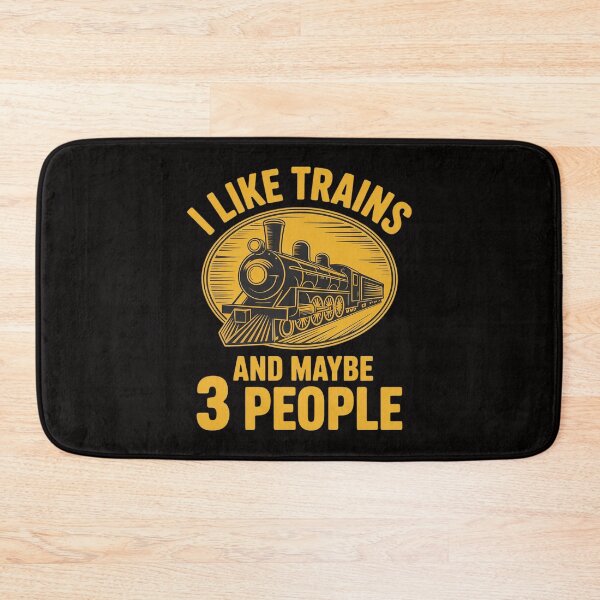 Item preview, I Like Trains And Maybe 3 People - Model Train Lover Driver designed and sold by chaeningplan.